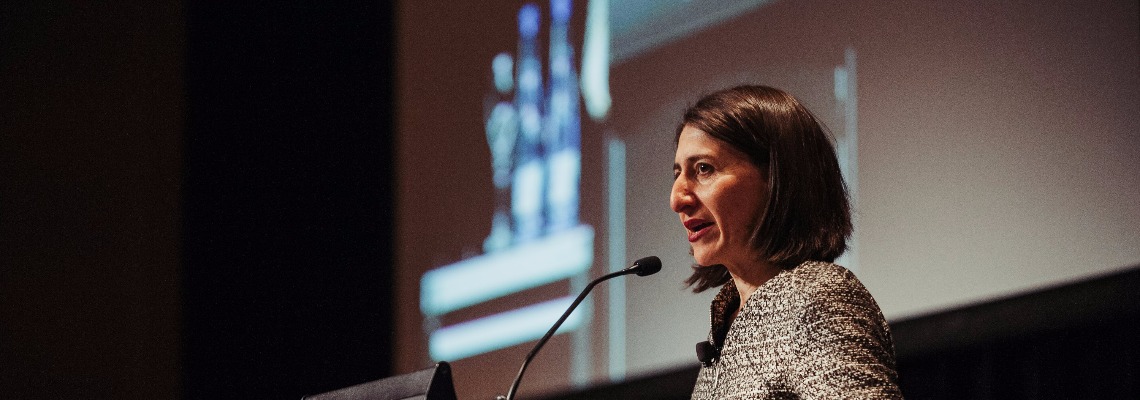 Women in Super NSW Luncheon with the Hon Gladys Berejiklian MP, Premier of New South Wales