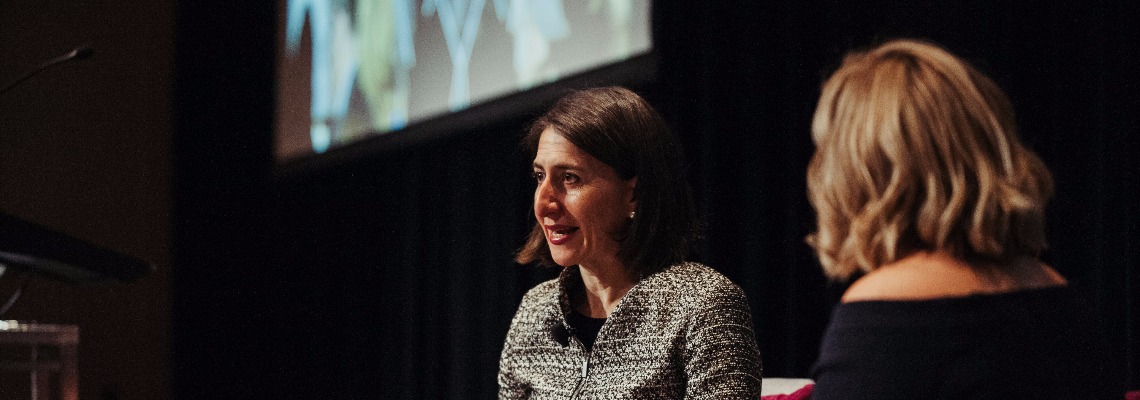 Women in Super NSW Luncheon with the Hon Gladys Berejiklian MP, Premier of New South Wales